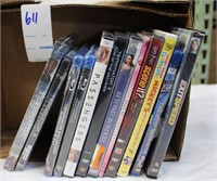 DVD's & Blue Ray Movies Lot