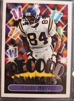 1999 Randy Moss Topps Chrome Record #s   RN1