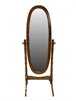 Floor Standing Oval  Mirror