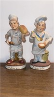 Vintage Lot of 2 Duncan Royale Porcelain Figurines