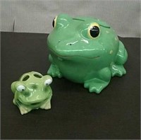 Box-Frog Cookie Jar & Toothbrush Holder
