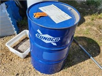 Empty Sunoco Racing Fuel Barrel