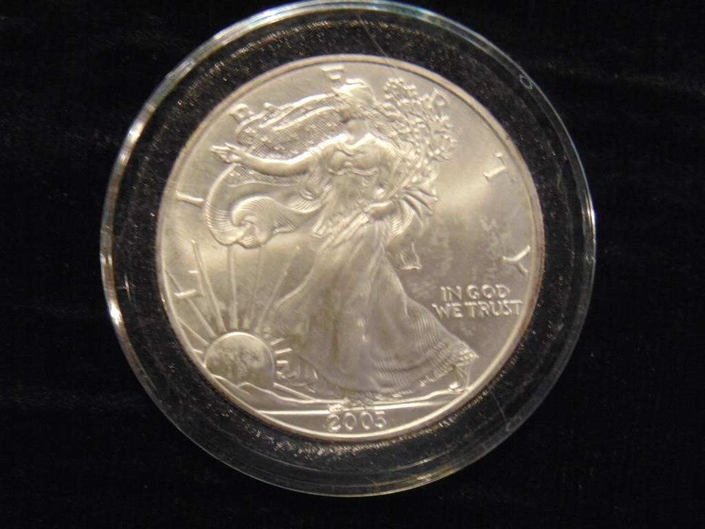 2003 Encapsulated Silver Eagle