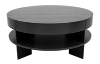 Antoine Proulx "CT-91S" Ebonized Wood Coffee Table
