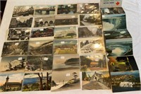 various new and used postcards from Canada,