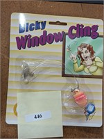 Dicky window cling