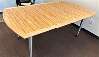 6' QTER SAWN TIGER MAPLE CON TABLE