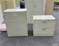 2 Jefsteel File Cabinets