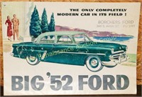 1952 Ford Big '52 Sales Brochure