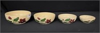 4 Watt Pottery Nesting Bowls