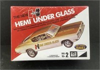 Vtg MPC sealed Hemi under glass