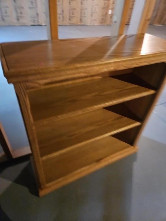 3 Tier Wooden Bookshelf