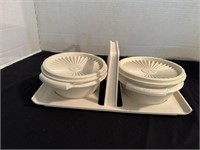 Tupperware Caddy Bowls Lids