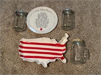 The Giving Plate, jars