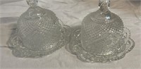 1970 Clear Cut Dome/Cheese Dish