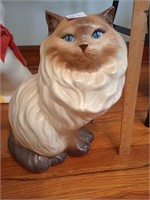 Fabulous ceramic cat! Almost 14 inches tall.