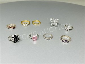 9 Ladies fashion ring - most stamped 925
