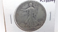 1941S Walking Liberty Half Dollar