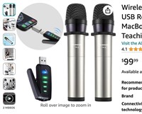 Wireless Microphone for iPhone & Computer