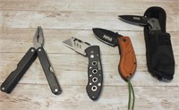 NRA KNIVES AND WPS MULTI-TOOL