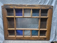 Antique window pane
