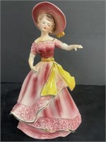 Vintage (1950s) ESD Figurine, Victorian Woman.