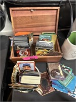 LARGE LOT OF YU-GI-OH CARDS ETC W LANE BOX