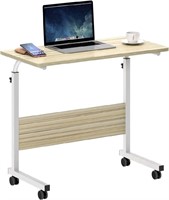 Sogeshome 79.7cm Mobile Office Table in Maple - 10