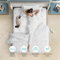 FULL Serweet 10 Inch Memory Foam Hybrid Mattress