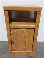 Wood Cabinet Door Nightstand