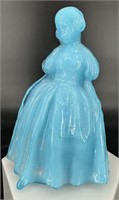 Vintage Wheaton Sky Blue Slag Girl