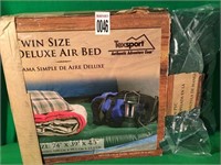 TEXSPORT - TWIN SIZE DELUXE AIRBED