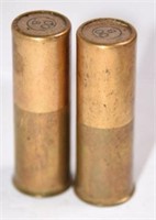 Two Winchester #12 Brass 00 Buck Shells