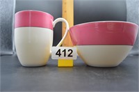 Kate Spade bowl & mug by Lenox