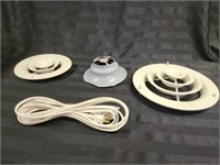 Ceiling Air Vents and Extension Cord