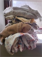 Various Drop Cloths and Rags
