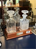 1979 Dunes Trophy - 2 Crystal Decanters