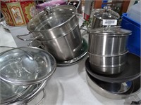 Stainless Pot / Pans / Strainers