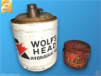 Leader Cup Grease + Wolfs Head Cans