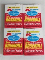 E4) (4) boxes Kmart Topps limited edition baseball