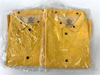 2 New Size L Yellow Raincoats