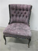 25"x 23"x 33" Vtg Side Chair Needs Work See Info