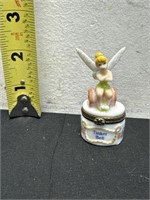 Tinker bell  porcelain hinged case