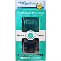 2x/bid Equate Adult Toothbrush Protector Mint a75