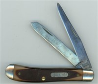 Old Timer Craftsman 2 Blade Trapper Knife 3.75”