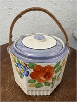 Vintage 6" Japanese Biscuit Jar