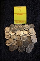 45 coins (1965-1969) Roosevelt Dimes