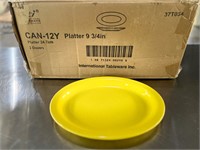 Bid X24 Yellow Platters 9-3/4”