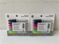 12 u brands mini dry erase markers
