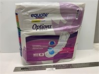 New Equate Options Pads